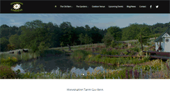 Desktop Screenshot of honningtonfarmgardens.co.uk